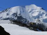 Chata Tete Rousse 3167 m.